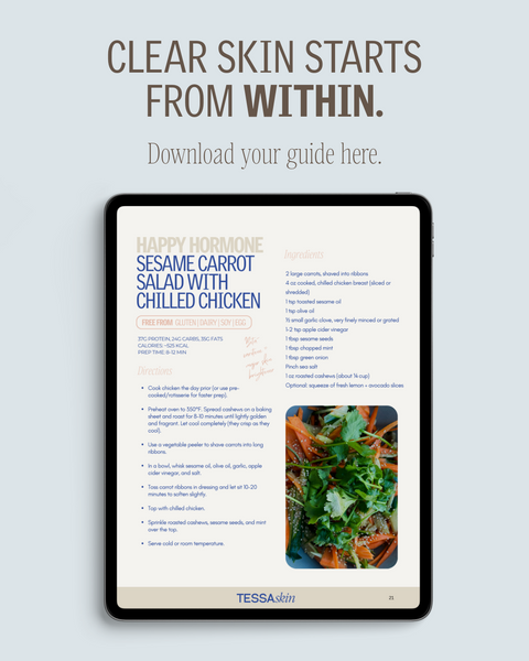 Eat to Clear Acne-Recipe E-book